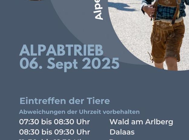 Alpabtrieb Alpe Spullers Braz
